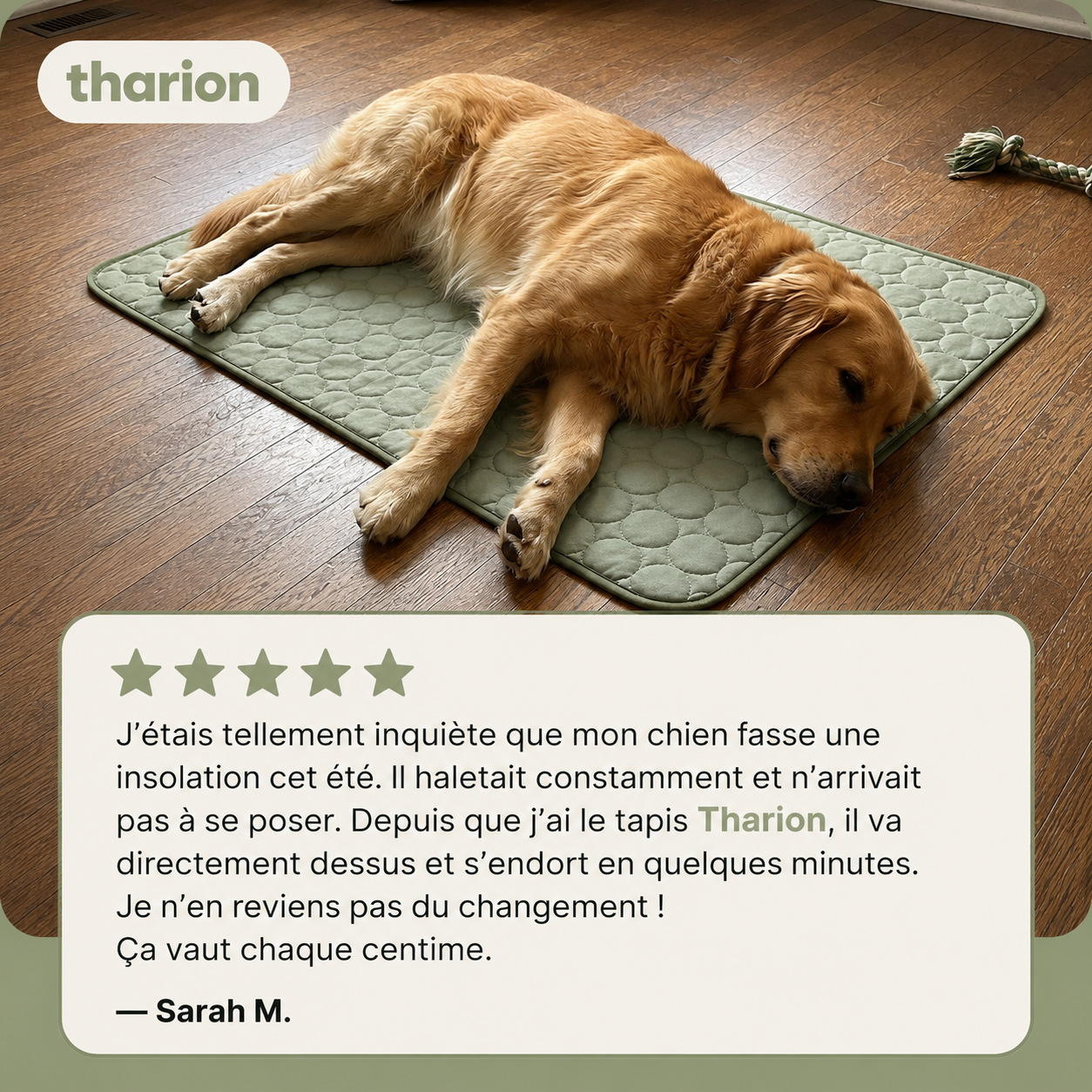 Tharion™ - Tapis rafraîchissant