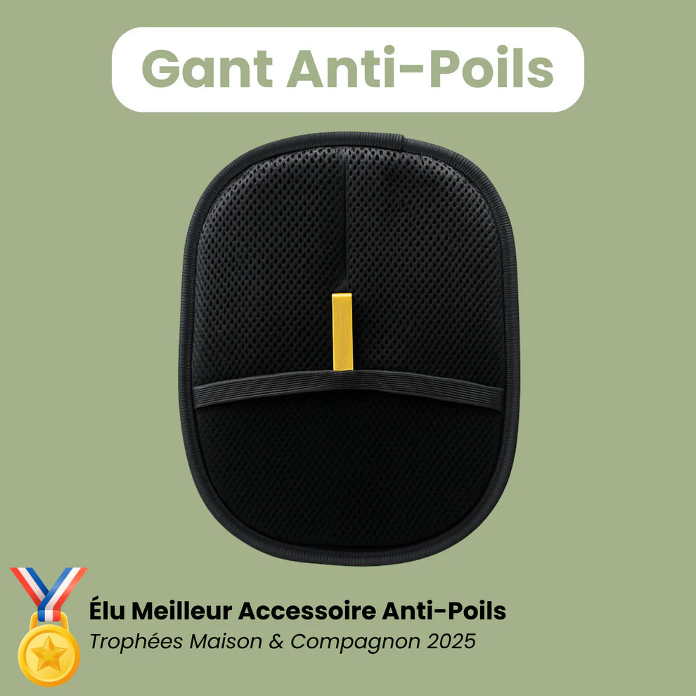Tharion™ – Gant Anti-Poils Réutilisable & Écologique