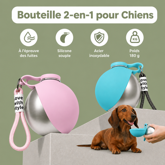Tharion™ - Bouteille Portable pour Chiens