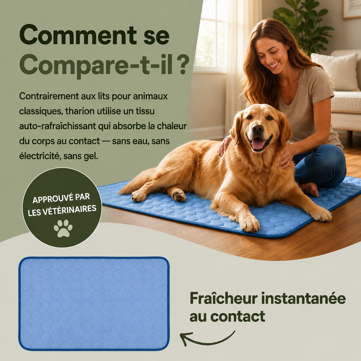 Tharion™ - Tapis rafraîchissant