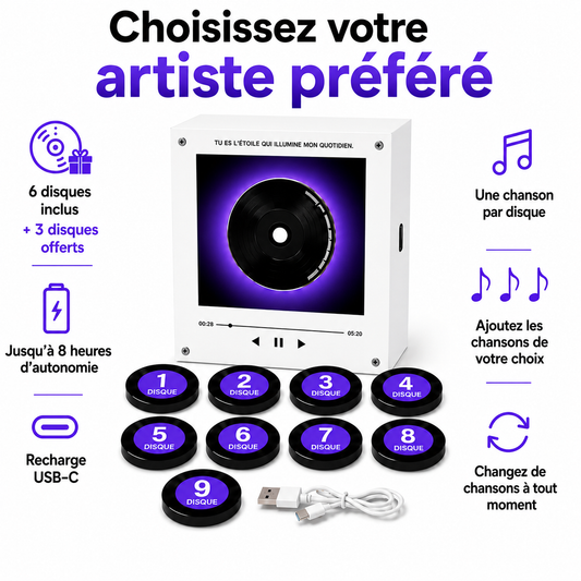 Vinyle Replay – Lecteur de musique