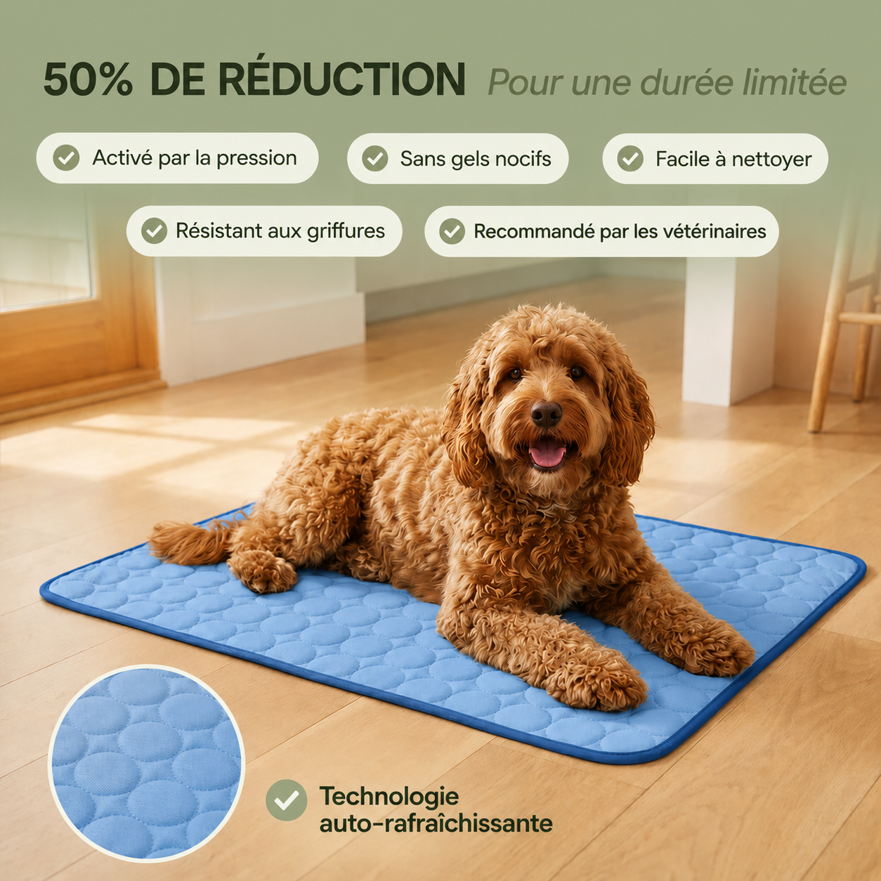 Tharion™ - Tapis rafraîchissant